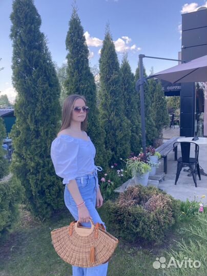 Сумка плетеная