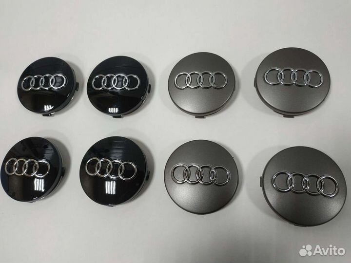 Комплект колпачков для дисков audi
