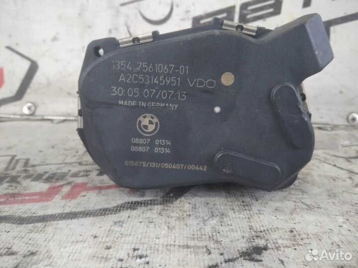 Заслонка дроссельная BMW N43B16A N45B16A 1-series 3-series E81 E87 E90 E91 E92 электро 13547561067