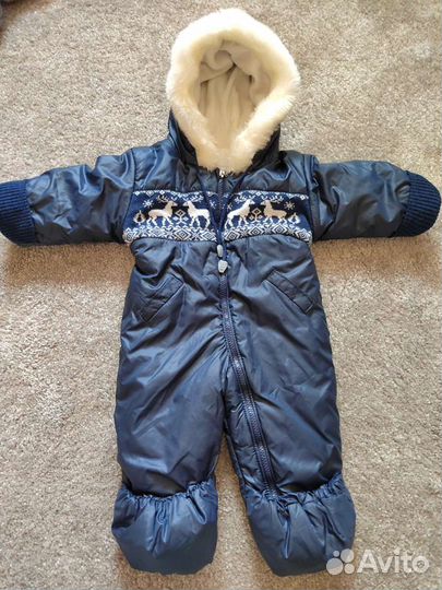 Зимний комбинезон для мальчика