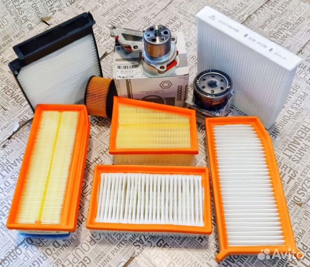 Водяной насос фильтра Рено Лада Ниссан 210109404R