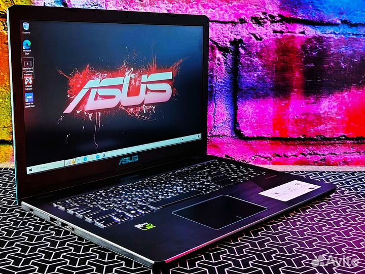 Мощный игровой ноутбук Asus TUF R5-2500/ GTX1050
