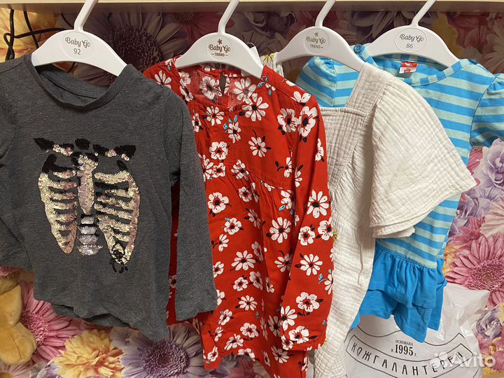 Вещи для девочки 86-92