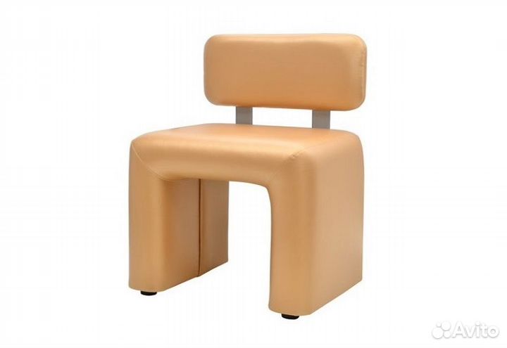 Банкетка одноместная со спинкой 