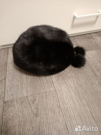 Берет женский норковый