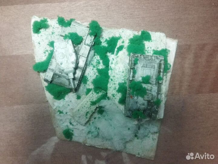 Диорама в масштабе 1 к 100