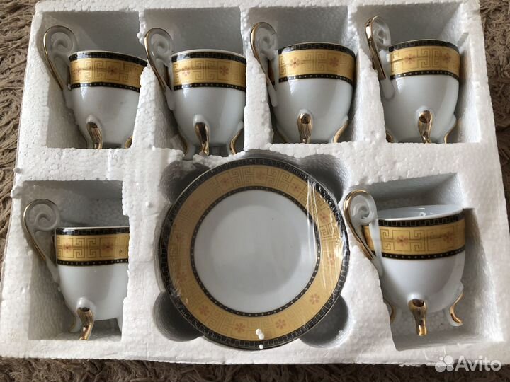 Кофейный сервиз на 6 персон