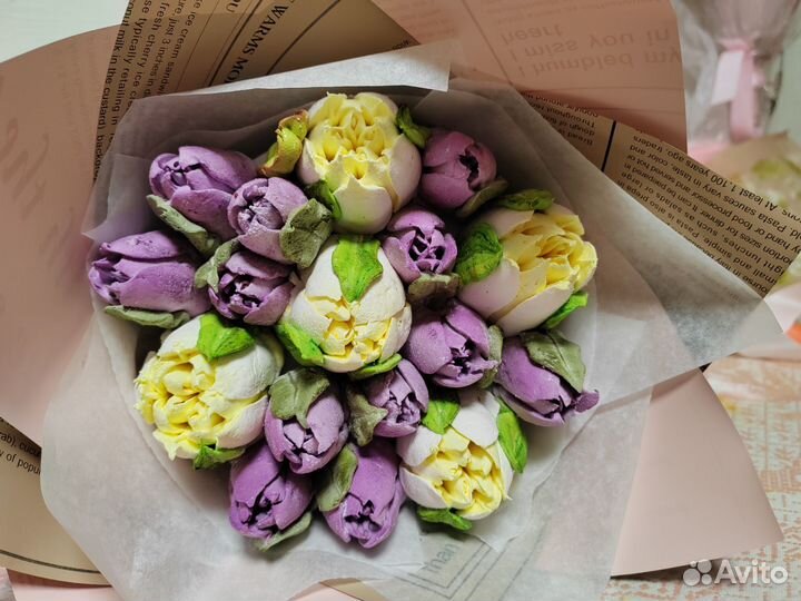 Букеты из зефира на 1 сентября в наличии