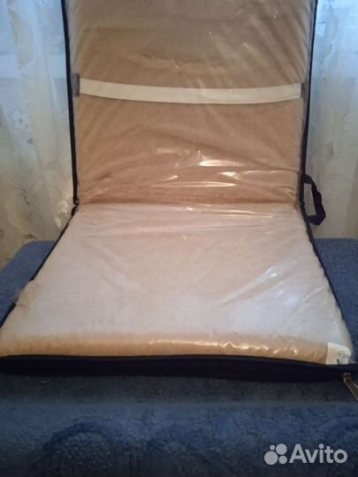 Матрасик в кроватку, коляску. Шерсть 100 проц