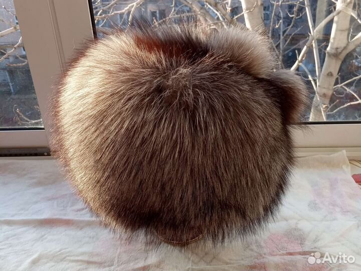 Шапка песцовая женская