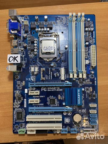 Материнская плата 1155 Gigabyte GA-H77-DS3H купить в Астрахани ...