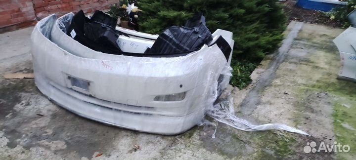 Бампер передний Toyota alphard ANH 10 15