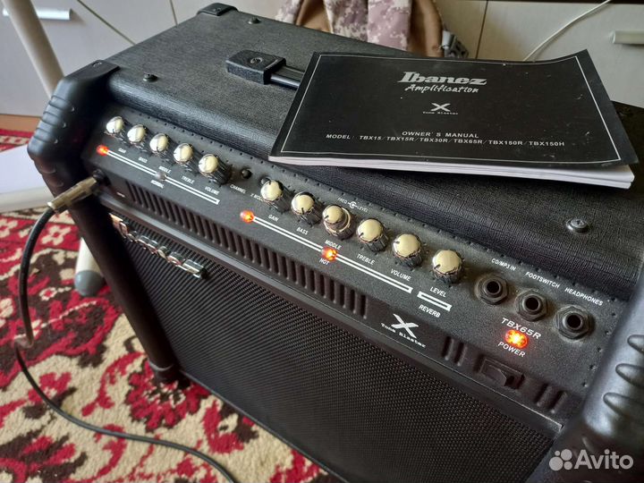 Комбоусилитель ibanez TBX65r