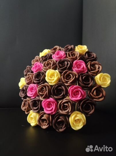 37 Роз из Бельгийского Шоколада