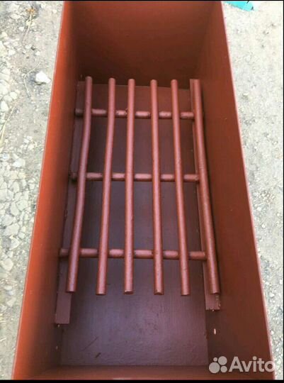 Новый металлический мангал