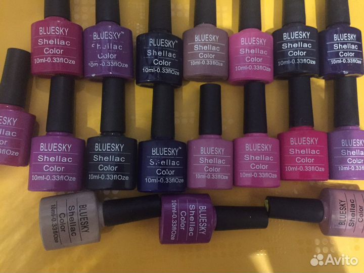 Гель лак блюскай фрезы топ и база блюскай