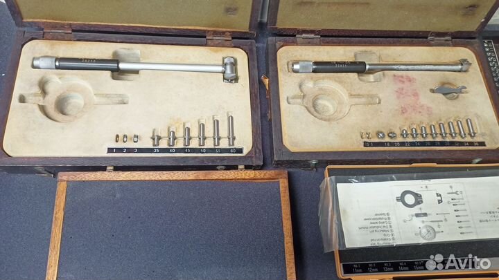 Нутромеры Mitutoyo, Peacock, Teclock (Япония)