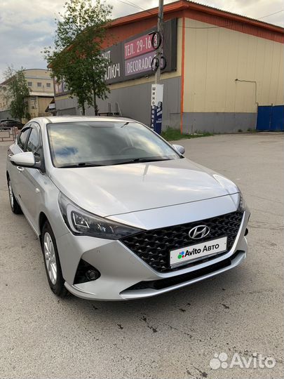 Hyundai Solaris 1.6 МТ, 2021, 30 000 км