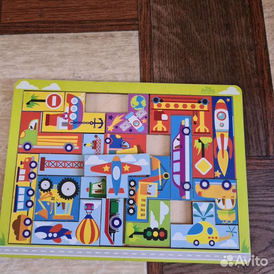 Развивающие игрушки на тему машинок