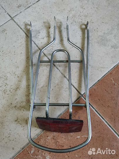 Крыло и багажник для велосипеда