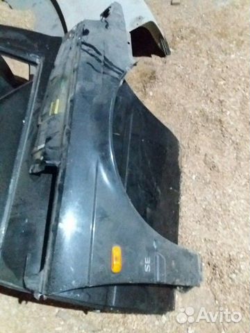 Передние криля saab 9-5
