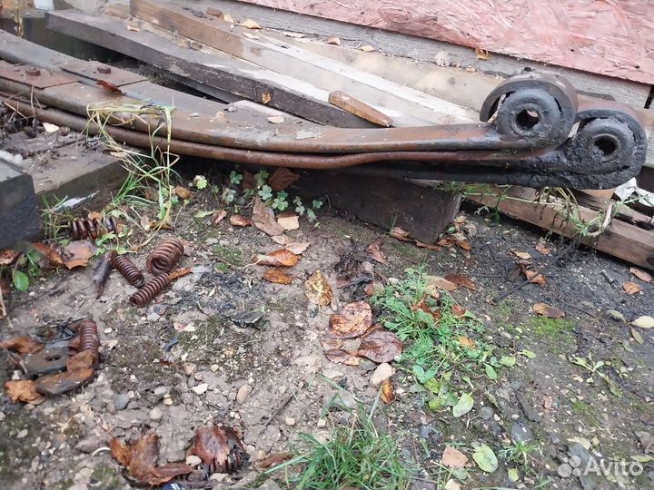 Рессора передняя скания 4