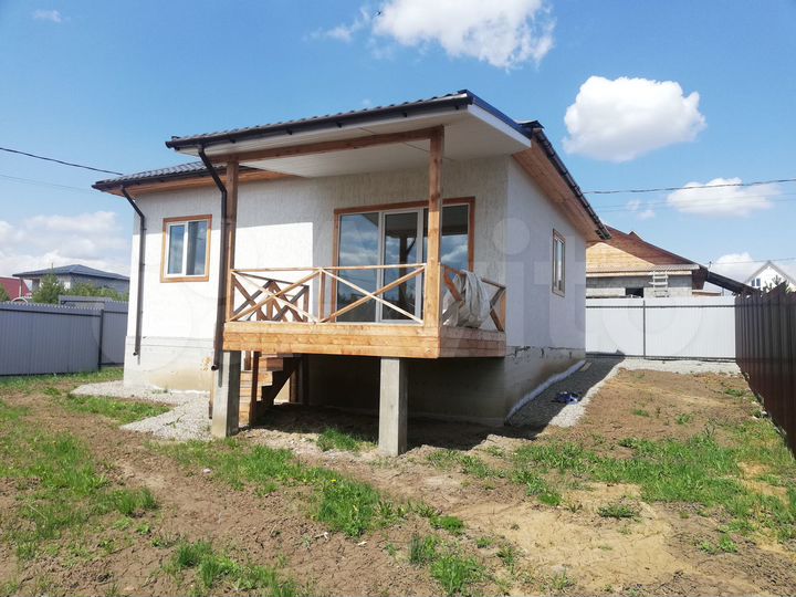 Дом 80 м² на участке 5 сот.