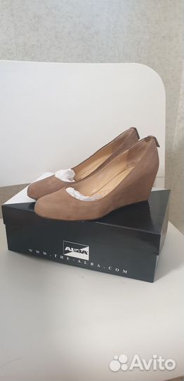 Туфли замшевые Alba 38