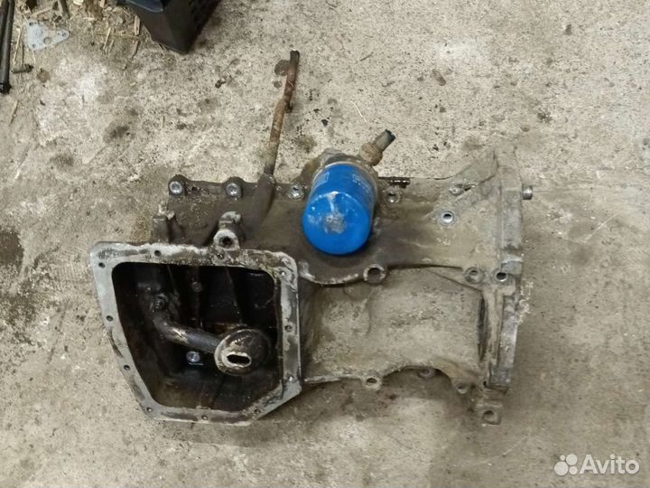 Поддон Картер двигателя солярис 1.4 1.6 g4fa g4fc