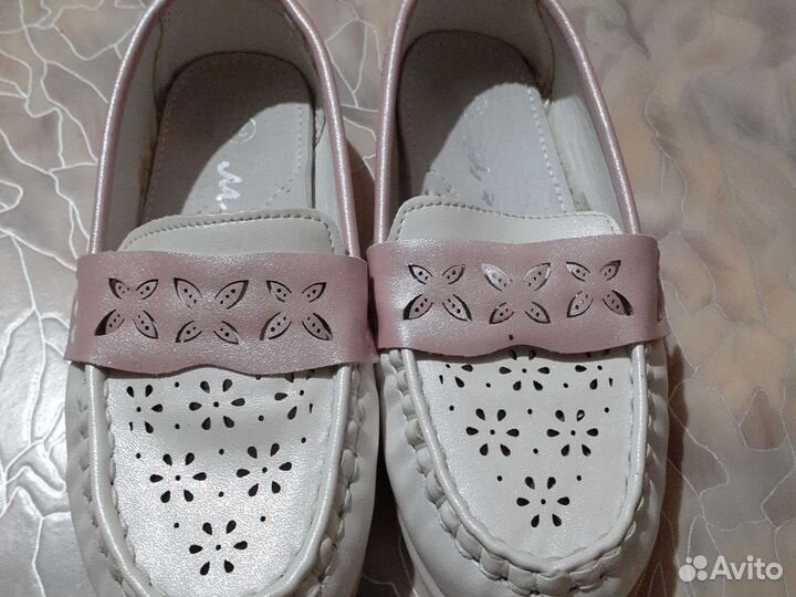 Мокасины для девочки