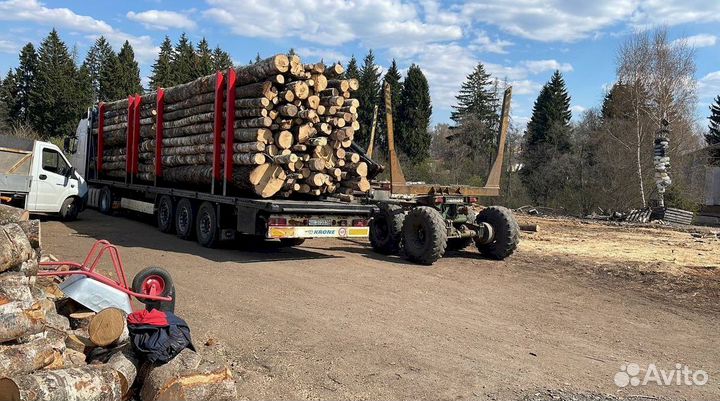 Дрова колотые в укладку