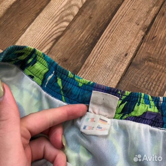 Винтажные пляжные шорты Ellesse M оригинал