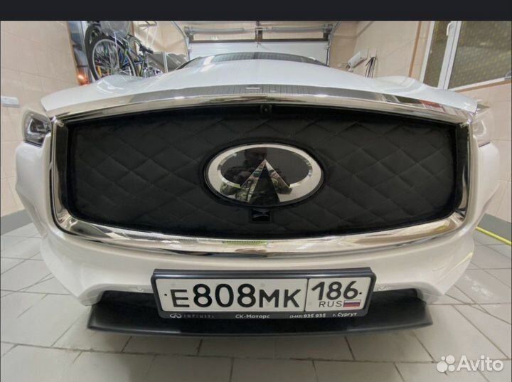 Защита на радиатор зимняя