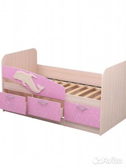 Кровать для девочки новая