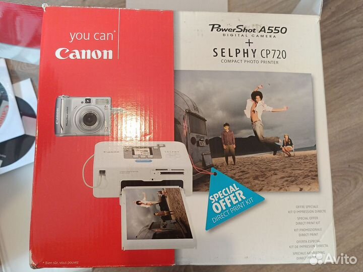 Фотопринтер canon selphy CP720