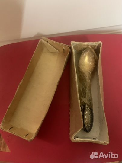 Кофейные ложечки мельхиор/золочение. Винтаж СССР