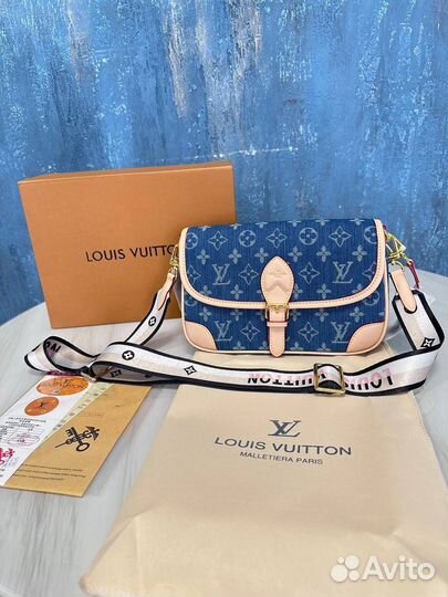 Сумка louis vuitton джинса