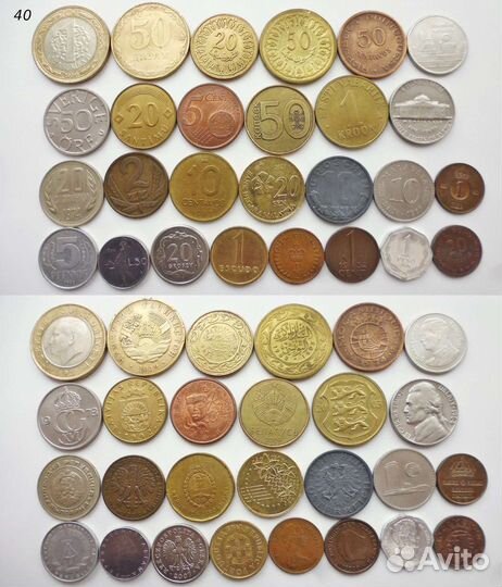 Монеты разных стран