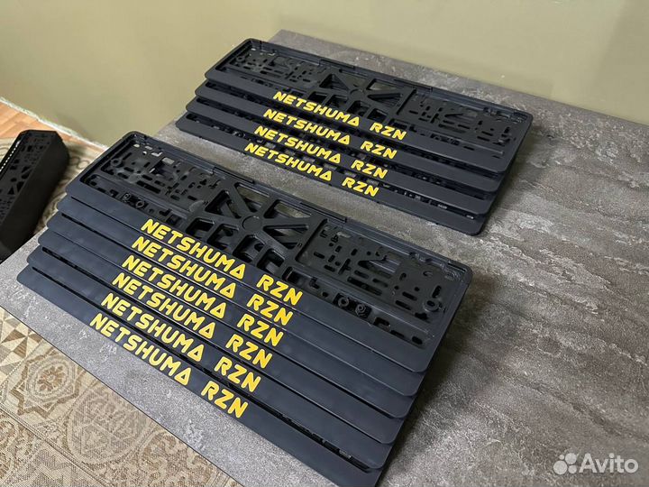 LED рамка номера с вашим дизайном