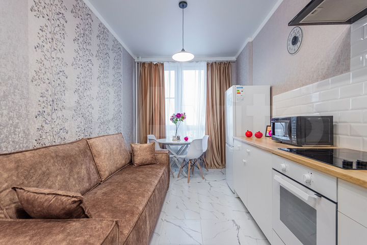 1-к. квартира, 38 м², 6/19 эт.