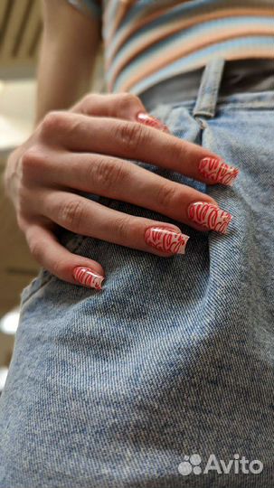 Маникюр, наращивание, укрепление