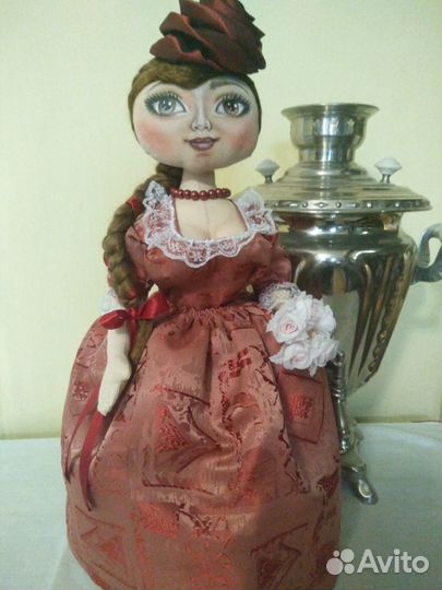 Кукла грелка на чайник