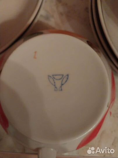 Сервиз чайный Первомайский фарфоровый завод