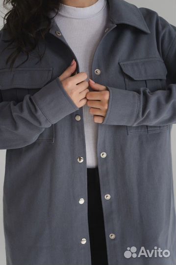 Джинсовая рубашка