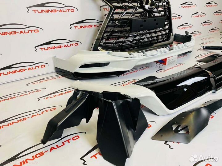 Обвес Lexus LX570 LX450d Стиль Heritage Tommy Q833