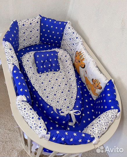 Новые бортики в кроватку