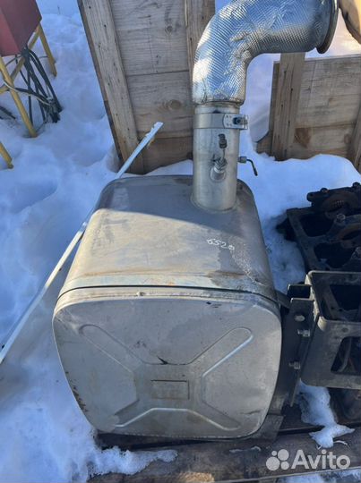 Глушитель на камаз 6520