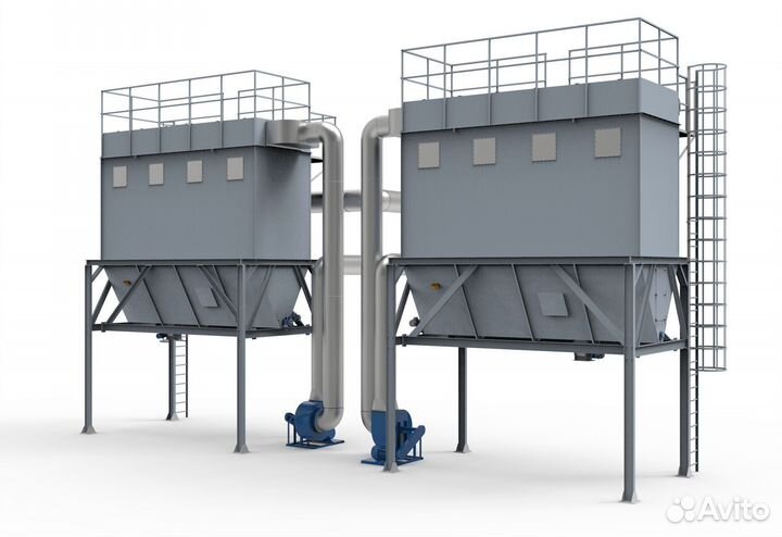 Аспирационная установка уличного исполнения