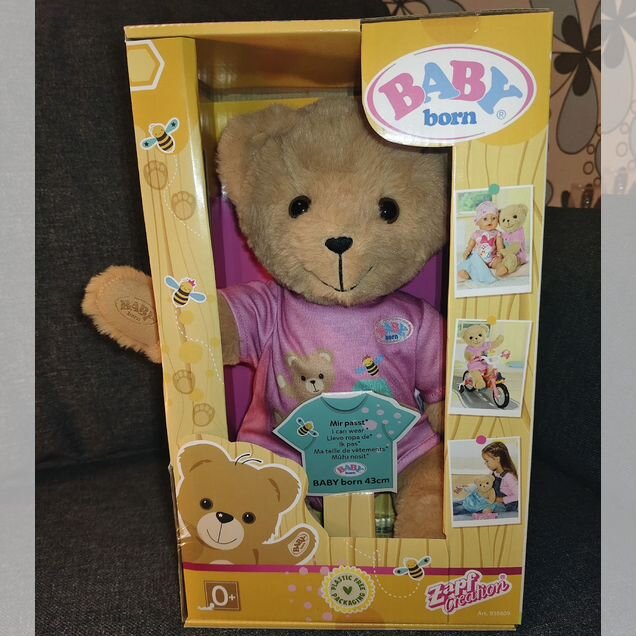 Игрушка мягкая Baby born Мишка