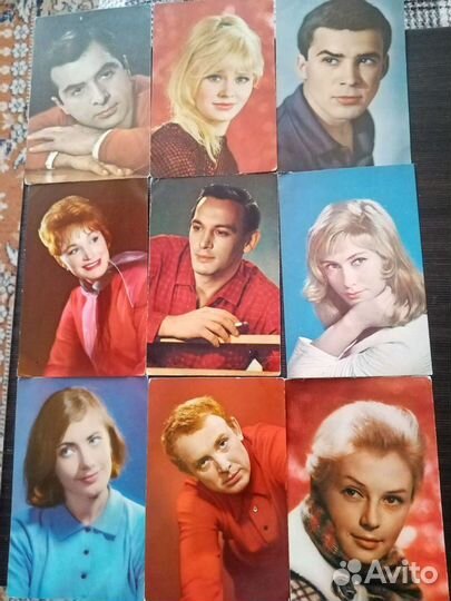 Фото артистов СССР 1960-70г